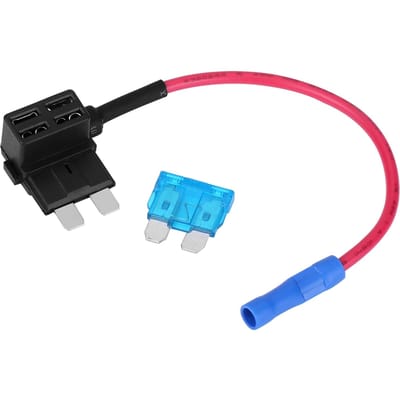 Adaptateur de fusible pour voiture, 5 pièces, support de fusible à lame standard ATO ATC M black