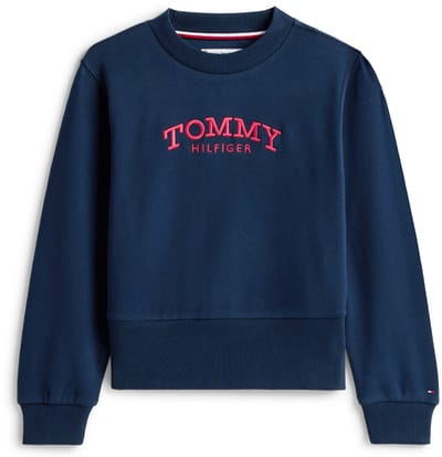 Sweatshirt Tommy Hilfiger High Rib Hem Crew Neck - Fashion Wear - Kinderen