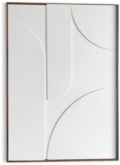 Schilderij 3D Art Minimalisme - 100 x 70 - Hout - REINDERS