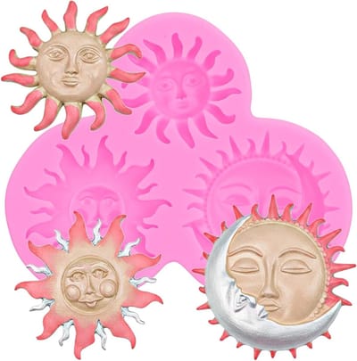 Siliconen Mallen voor Fondant en Chocolade, 3D Cake Mallen, Ideaal voor Polymer Clay en Epoxy Resin DIY Projecten