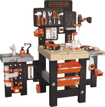 Smoby Black & Decker Mega Center - Speelgoedwerkbank