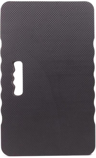 Pro Garden Dikke kniemat / tuinwerk steunkussen - zwart - extra dik - 46 x 28 x 4 cm - tuinieren