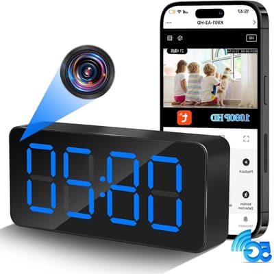 CRLYN® Verborgen Camera - Spy Camera - Spionage - Zwart