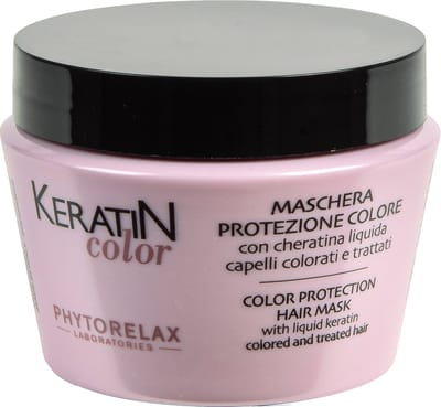 Phytorelax Keratine Haarmasker voor Gekleurd Haar – Color Protection – Kleurbehoud en Diepe Hydratatie – Sulfaatvrij – 250 ml