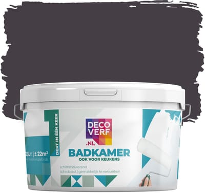 Decoverf badkamerverf 2.5L nachtpaars