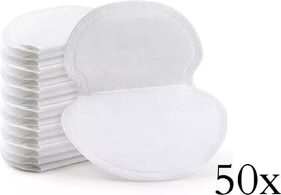Okselpads voor Dames en Heren - 50 stuks - Okselpads katoen - Anti-zweetplekken - Okselpads Unisex - Bwa Commerce