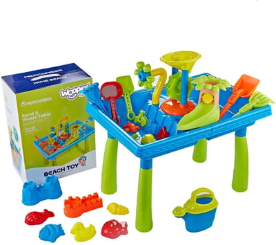Woopie Watertafel 2 In 1 Palm Zandbak 18 St. - UNI