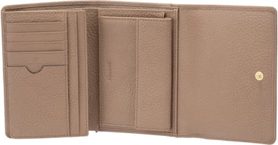 Bogner Leren portemonnee Wallis Nena Purse Portabella Taupe
