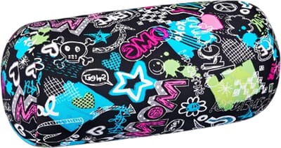 Kuschelmaxx Rolkussen - Sierkussen Rond Cilinder 17 x 33 cm - Party-design - Stevig en zacht - Mooie print - Gevuld met microgranulaat - Vormvast & Wasbaar - Ideaal voor op de bank, bed, auto of op reis - Inclusief Wasnet