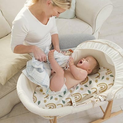 2 stuks wiegdekens voor pasgeborenen - 100% microvezel OEKO-TEX – Knusse en luchtdoorlatende dekens voor baby's