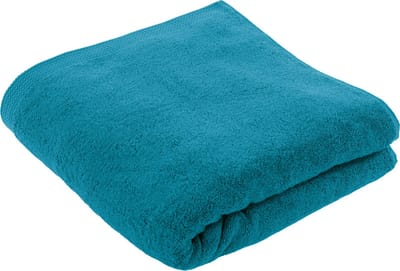 Tiseco Home Studio - Douchelaken DELUX - 100% katoen - 550 g/m² - 100% katoen - superzacht en zeer absorberend - 100x150 cm - Turkoois
