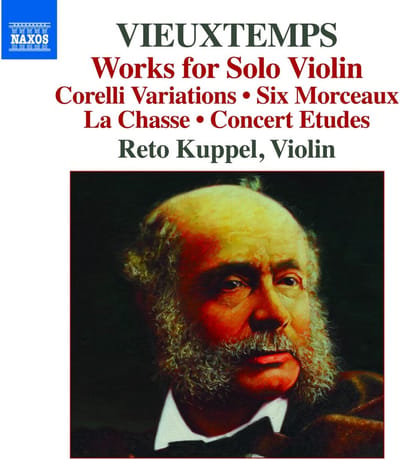 Reto Kuppel - Vieuxtemps: Works For Solo Violin (CD)