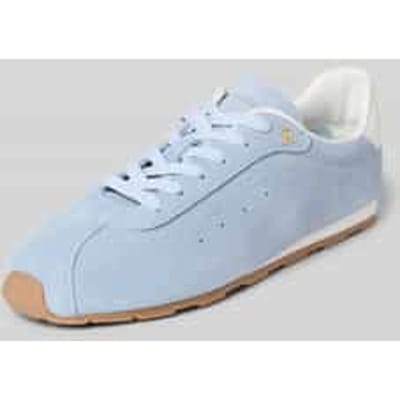 Low Top sneakers van puur rundleer