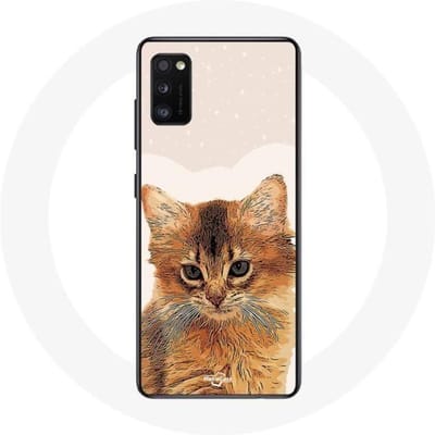 Samsung Galaxy A41 Hoesje Somalische kattenras