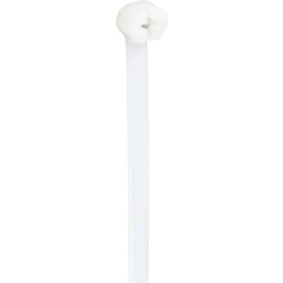 TRU COMPONENTS TC-12814180 Kabelbinder 370 mm 7 mm Natuur Met metalen tong, Chemische bestendigheid 100 stuk(s)