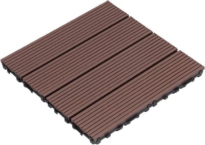 Terrastegels - Vloertegels Buiten - Terras Aankleden - In elkaar Grijpend Systeem - 30x30 cm - Lichtbruin