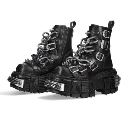Vintage Stijl Heren Dames Spaanse Nieuwe Casual Schoenen Met Dikke Zool En Stiksel Elementen Hoge Hak Zomer Vrijetijdsschoenen 43 black