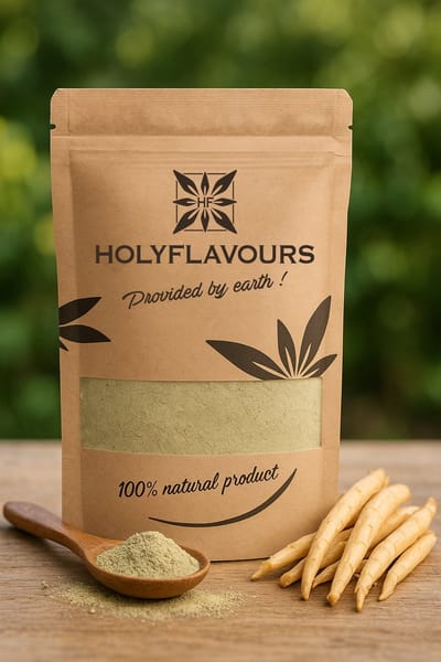 Shatavari Poeder - 100 gram - Holyflavours