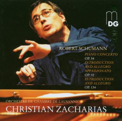 Orchestre De Chambre De Lausanne, Christian Zacharias - Schumann: Concertos (DVD)