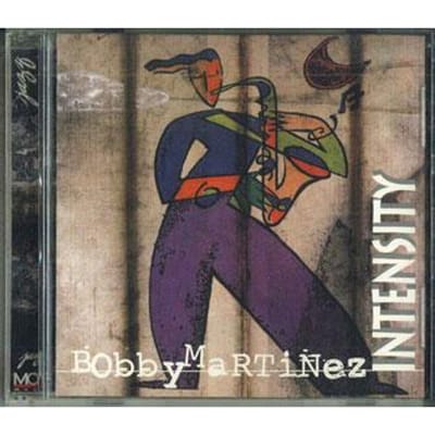 CD BOBBY MARTINEZ - Intensity MMCD1001 MOE MUSIC Japan Rock Gebruikt