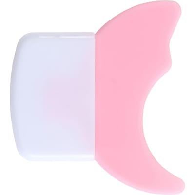 Siliconen Wimperlifter Scherm Voorkomt Cosmetische Resten Huidvriendelijk Mascara Vlekbeschermer Pink white