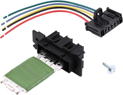 Blower Weerstand - Motor Weerstand - Auto Verwarming - Directe Vervanging - 10x8x5 cm - Zwart