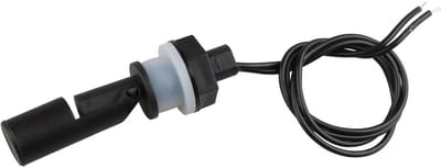 Allecto - Vlotterschakelaar - Niveau Sensor - Betrouwbare werking - Zwart - Voor tank en aquarium - Ideaal voor waterniveaus - Geschikt voor divers...