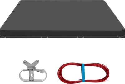 BukkitBow - Zwembadzeil/Afdekzeil voor Zwembad - Winter/Vorst Bedekking - Met Staalkabel en Opdraai Klem - Houdt Warmte in het Zwembad - Met 20CM Vastmaakt Rand - 300X200 Vierkant