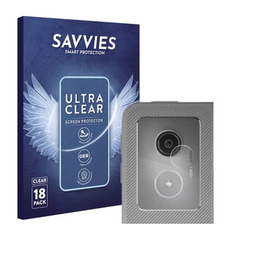 Savvies - Screenprotector voor Lenovo Idea Tab Pro 12.7" (ALLEEN Camera Lens) - Folie Beschermfolie transparant 18 Stuks