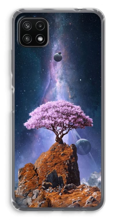 Case Company® - Hoesje geschikt voor Samsung Galaxy A22 5G hoesje - Ambition - Soft Cover Telefoonhoesje - Bescherming aan alle Kanten en Schermrand