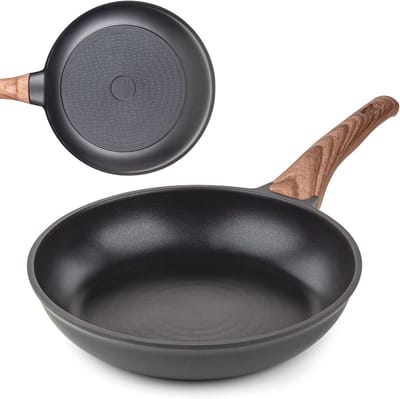 Professionele braadpan 24 cm met uitstekende warmteverdeling voor inductiekoken