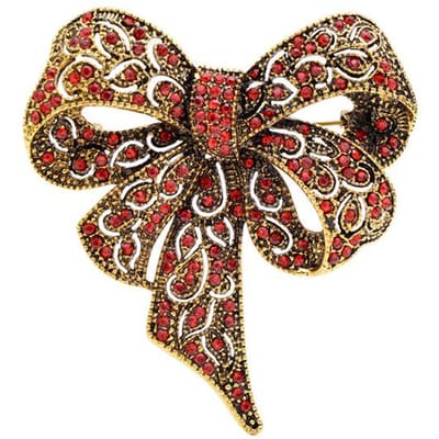 Strass High-End Strik Broche Mode Retro Corsage Winterkleding Accessoires Dames