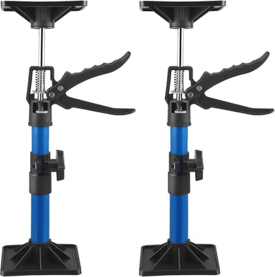 Set van 2 Telescopische Steunen - Verstelbare Montagehulp tot 59 cm (40 kg)