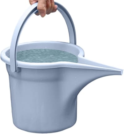 Gieter - 5L gieter, zware watersproeier met lange uitloop, emmer met lange uitloop | Draagbare waterkan voor planten tuin buiten tuin achtertuin gazon bloemen ingemaakte moeder oma vrouwen