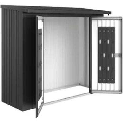 Biohort Deurenpakket Woodstock 230 Donkergrijs Metallic