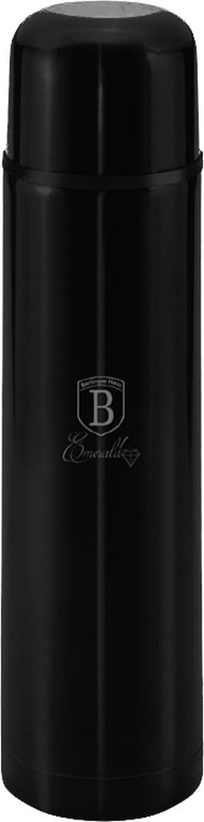 Berlinger Haus Drinkfles Pro Vacuüm 0,75 Liter Rvs  Zwart