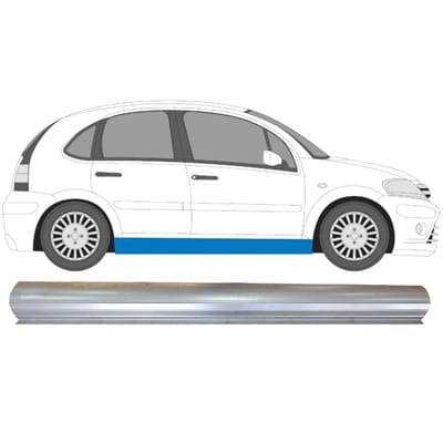 Reparatie dorpel voor Citroen C3 2002-2010 / Rechts
