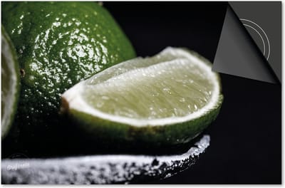 Inductie beschermer 60x60 - afdekplaat inductie mat - Dietrix Kookplaat beschermer - Exclusief - Groente en Fruit - Limoenen