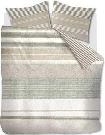 Ariadne at Home Stitches dekbedovertrek - Lits-Jumeaux - 240x200/220 - Geel
