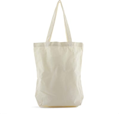 Canvas tas - 10 stuks - - 38 x 42 x 10 cm - Canvas shopper - Canvas schoudertas