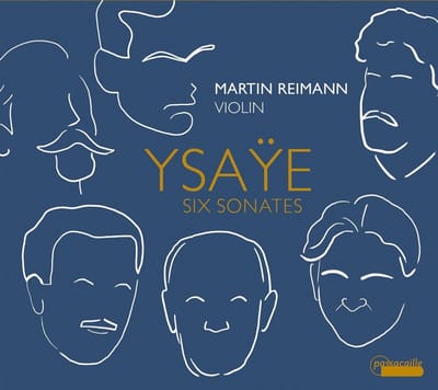Martin Reimann - Ysaÿe: Six Sonatas For Solo Violin, Op. 27 (CD)