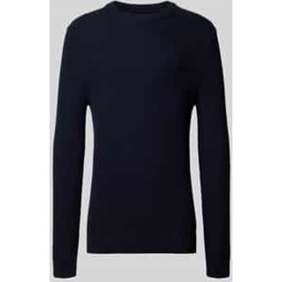 Gebreide pullover met ronde hals