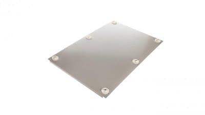 Blinde behuizing - Afdekplaat Paneel - Elektrische installatie - Voor 500x400mm - 500 mm x 400 mm - Blauw