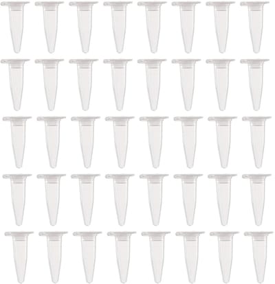 Dailygoods- Microcentrifugebuisjes 0,2 ml - Transparante Kunststof - Kliksluiting - Conische Bodem - Gegradueerd - Hoge Temperatuurbestendigheid - 500 Stuks - Centrifugebuisjes
