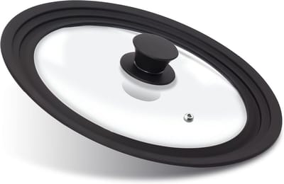 Universeel siliconen deksel voor potten en pannen - Hittebestendig en geschikt voor 11-12.5 inch kookgerei