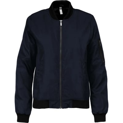Kariban Dames bomberjack K6123 - Navy - S