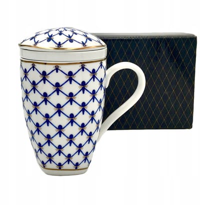 Bogucice Swietłana Mokkakop met infuser - 350 ml Porselein