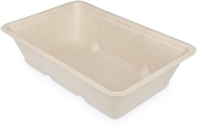 Snackbakje | A9 | Bagasse | PFAS-vrij | 500 stuks
