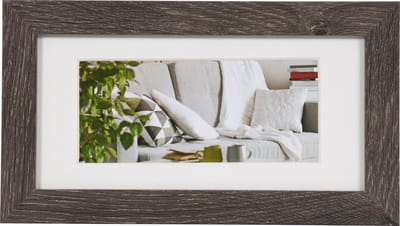 Fotolijst - Henzo - Modern - Fotomaat 10x20 cm - Donkergrijs