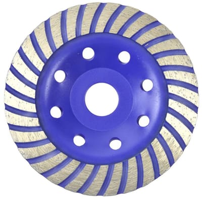 GEKO Diamantschijf - Turbo Rand - 125 mm - 5 mm Segment - Snelle Stofverwijdering